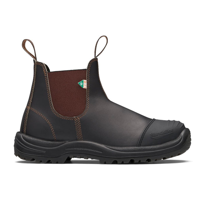 Blundstone Stout Brown Toe Cap