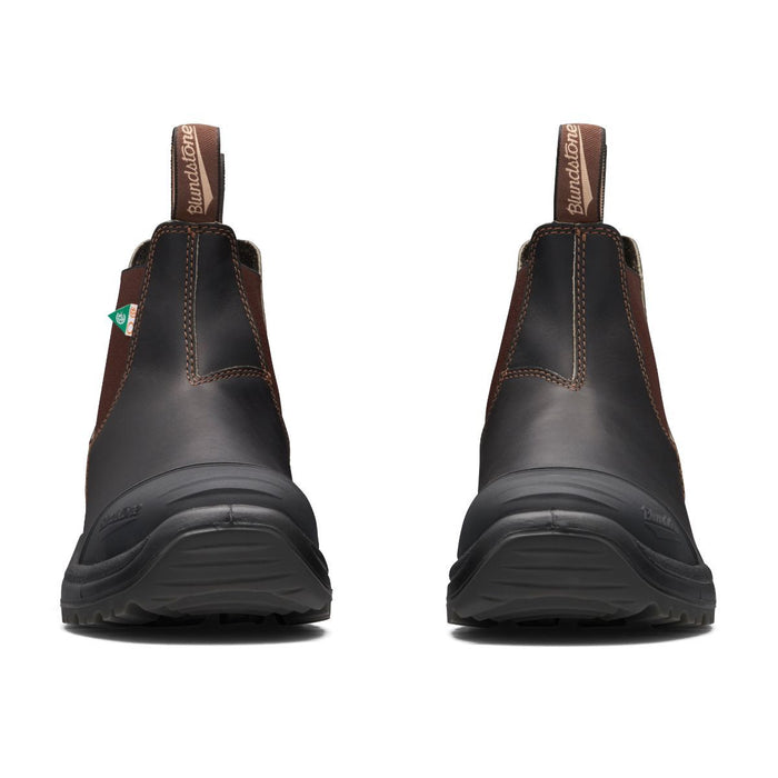 Blundstone Stout Brown Toe Cap