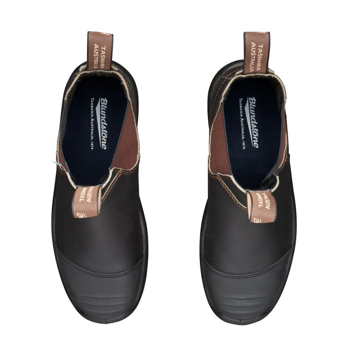 Blundstone Stout Brown Toe Cap