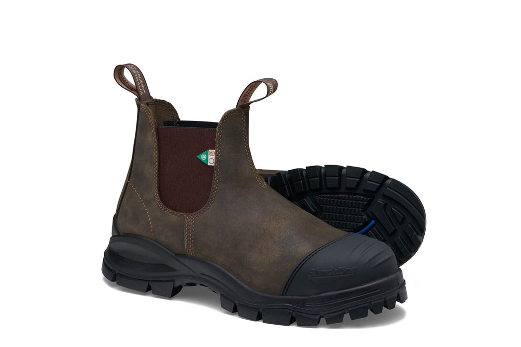 Blundstone XFR RusticBrown Toe